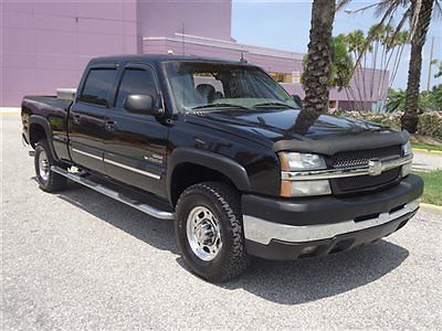 4x4 diesel heated leather crew cab short bed alloys nice strong truck fl