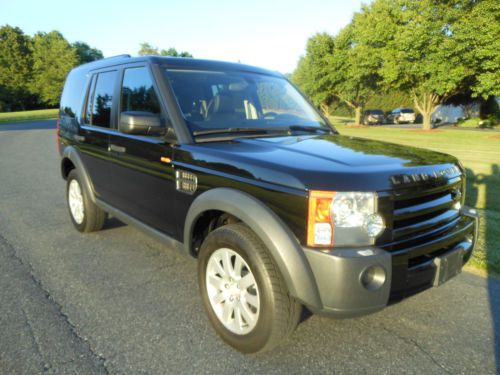 2005 land rover lr3 se black 3rd row seating all wheel drive very clean cheap !!