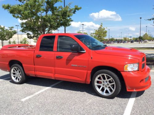 05 dodge ram viper srt truck~low mileage~4 door crew cab 505 ci 10 cyl~sexy red