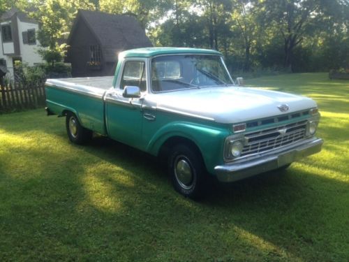 1966 f100- v8, 4 speed, rust free, drives great !
