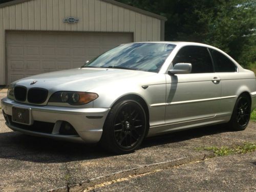 2004 bmw 325 ci sharp! after-market wheels &amp; tires, xenon hid lights!