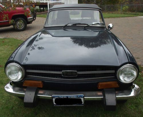 1974 triumph tr-6 like new