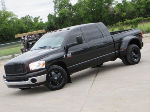 08 mega cab 6.7l cummins 6spd manual 6 x new tires egr &amp; dpf deleted b&amp;w carfax