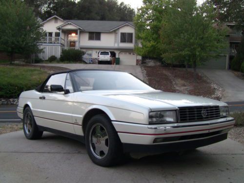 1990 cadillac allante roadster 4.5l v8