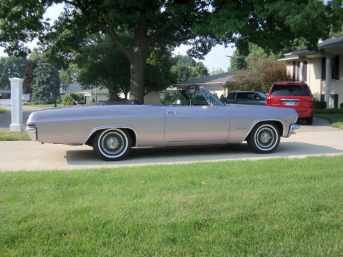 1965 chevrolet impala ss 409 convertible rare