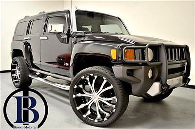 2008 hummer h3 alpha 4x4 loaded navigation roof lthr backup cam free shipping