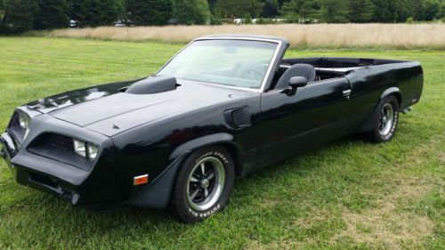 1978 el camino &#034;transcamino&#034; very unique car!! trans am