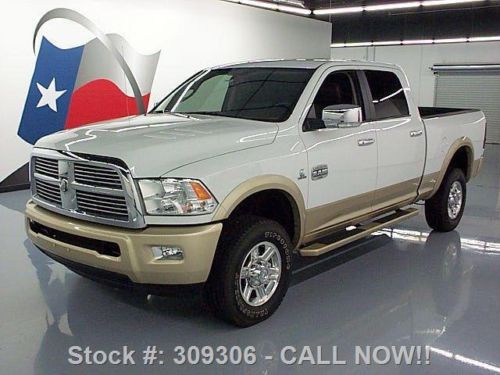 2012 dodge ram 2500 laramie longhorn crew diesel 4x4  texas direct auto