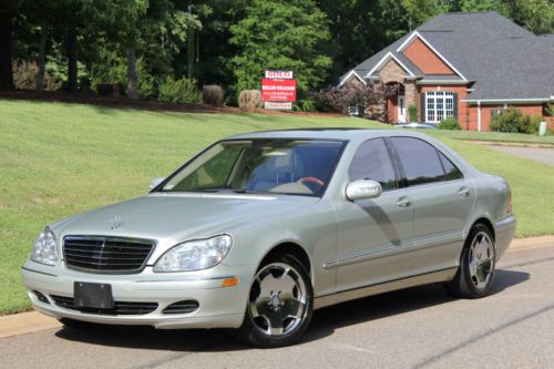 2005 mercedes-benz s600 sedan 4-door 5.5l mint 65k miles v12 twin turbo s-class