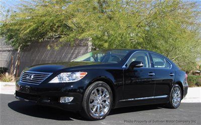 2011 lexus ls 460 carfax certified factory warr. rust free arizona garaged clean