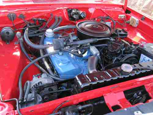 1973 73 Plymouth Duster New Red Paint, image 3