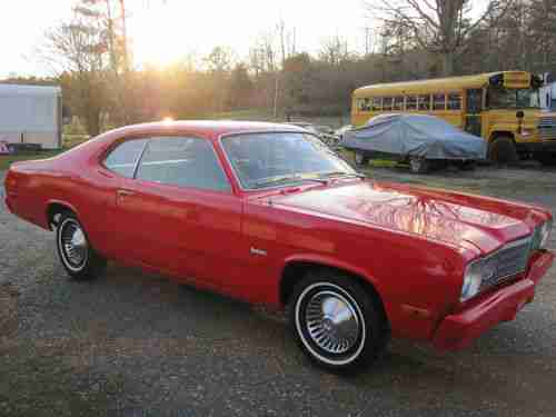 1973 73 Plymouth Duster New Red Paint, image 8