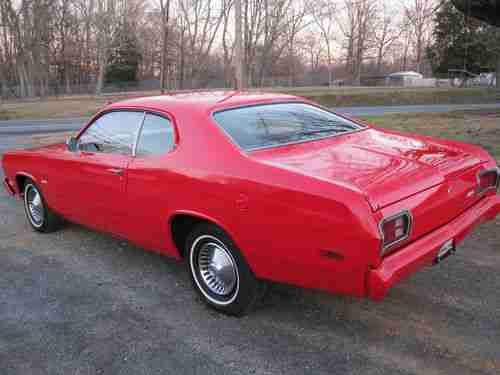 1973 73 Plymouth Duster New Red Paint, image 11