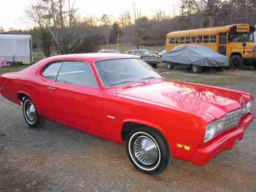 1973 73 Plymouth Duster New Red Paint, image 17