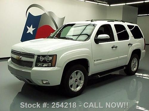 2008 chevy tahoe lt z71 7-pass leather sunrooof 58k mi texas direct auto