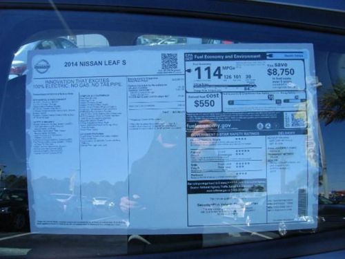 2014 Nissan Leaf S, US $31,400.00, image 13
