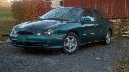 1997 ford taurus sho 3.4l v8 runs, drives, stops, parts car or rebuild