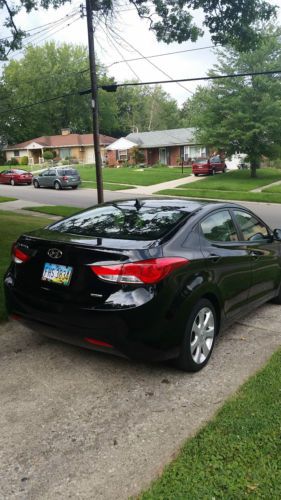 Black 2011 Hyundai Elantra Limited - Sun Roof, Blue Tooth, Heated Leather Seats, image 5