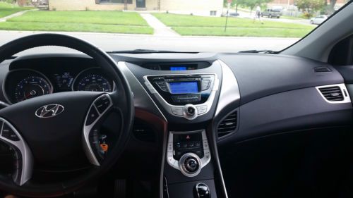 Black 2011 Hyundai Elantra Limited - Sun Roof, Blue Tooth, Heated Leather Seats, image 11
