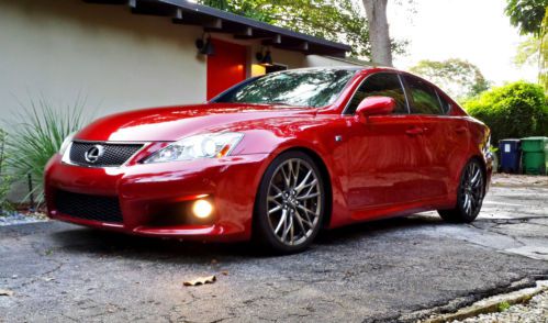 2008 lexus is f  sedan 4-door 5.0l is-f isf rare color