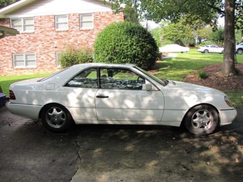 1997 Mercedes-Benz S600 2 door coupe. Motor locked, for parts., image 2