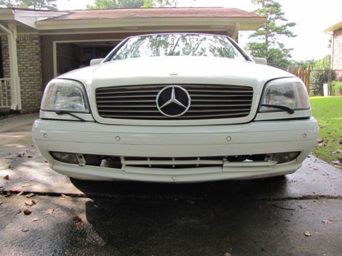 1997 Mercedes-Benz S600 2 door coupe. Motor locked, for parts., image 5