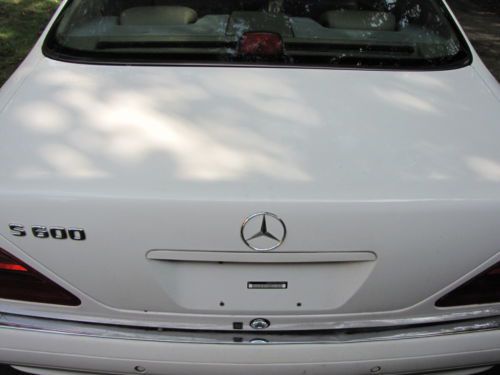 1997 Mercedes-Benz S600 2 door coupe. Motor locked, for parts., image 8
