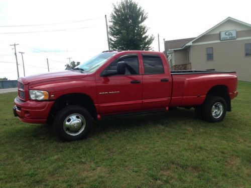 2004 dodge 3500 4x4 crew cab cummins dually