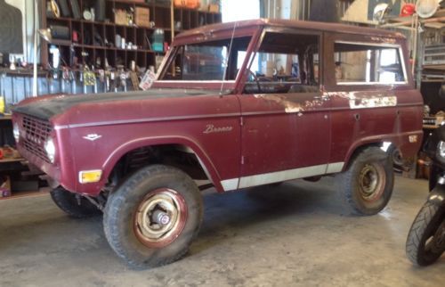 1967 ford bronco v8 289 body, frame, drive train