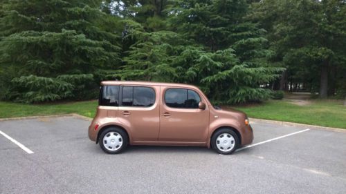 2011 nissan cube golden ginger pearl metallic 1.8s navigation 118,000 hwy miles