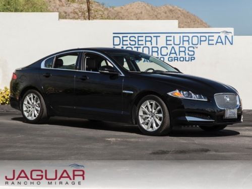 Cpo 2013 jaguar xf ebony navigation bluetooth