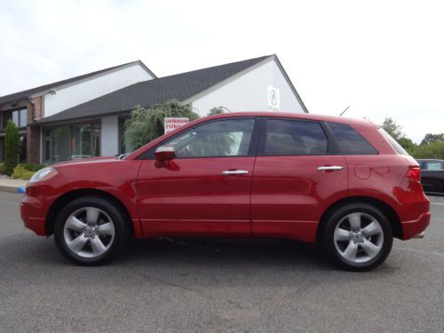 No reserve 2007 acura rdx tech sh-awd 2.3l turbo auto navi one owner needs turbo