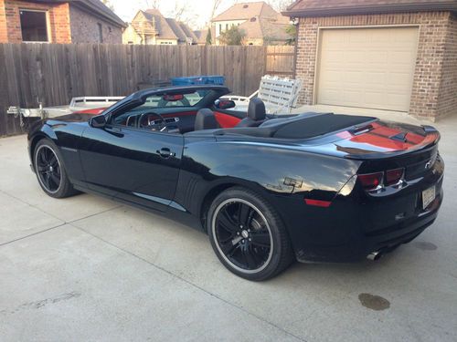 2012 chevy camaro convertible ss/rs