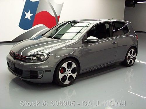 2012 volkswagen gti turbo automatic heated seats 32k mi texas direct auto