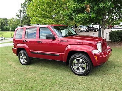 Rwd 4dr sport low miles suv automatic gasoline 3.7l v6 cyl  red rock crystal pea