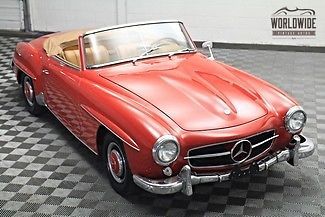 1957 mercedes 190sl roadster! stunning original! 2 owner car! very rare!