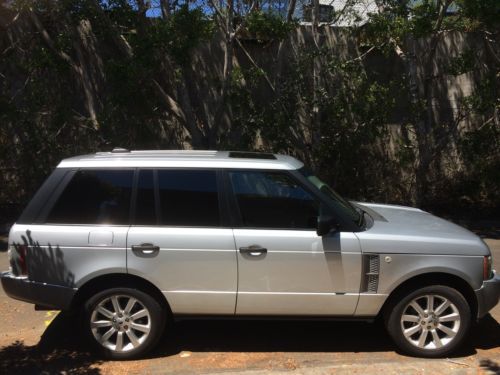 2008 silver range rover sc great car great price
