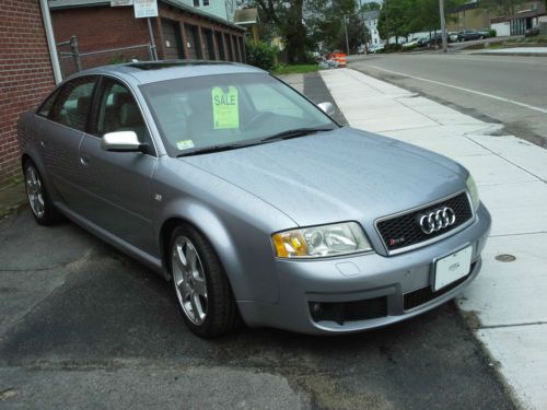 2003 audi rs6 awd v8 twin turbo one owner extra clean