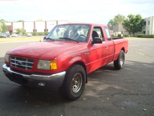 2001 ford ranger xlt super cab, manual trans, florida truck!!