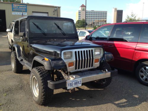 1987 black jeep wrangler