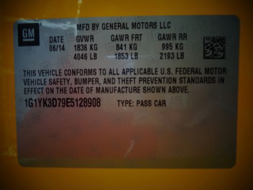 2014 CORVETTE STINGRAY Z51 CONVERTIBLE 2LT PACKAGE READY TO MOVE TODAY!!!, US $72,895.00, image 24