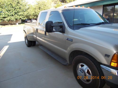 2001 ford f-350 crewcab drw runs great