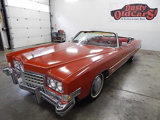 1973 red runs drive very good body interior 500v8!