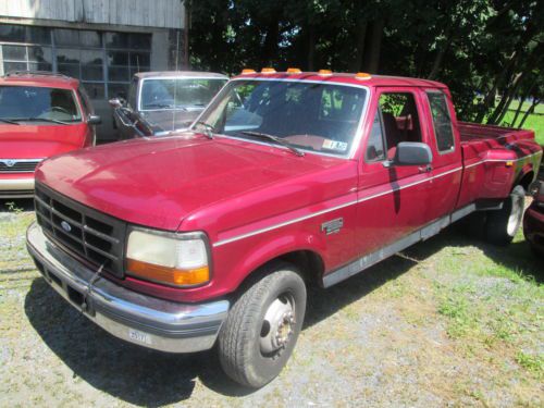 1995 ford f-350 powerstroke duelly diesel  pick up truck