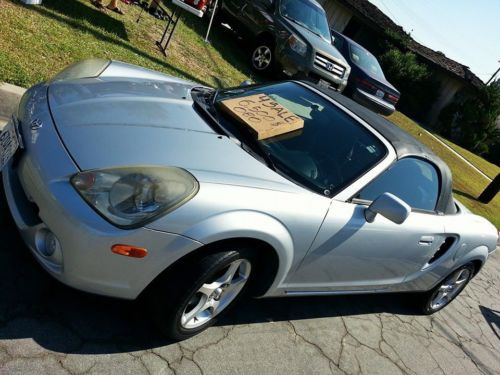 2003 silver mr2 spyder