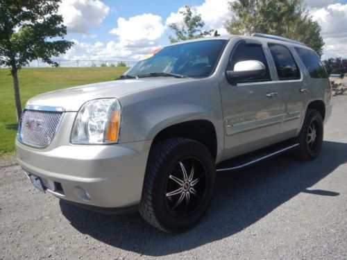 2007 gmc yukon denali awd with 3rd row and premium wheels