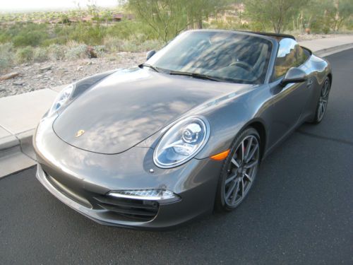 2012 porsche 911 carrera s convertible ( new body style 991 ) 2-door 3.8l