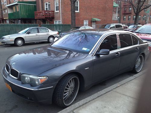 2002 bmw 745li base sedan 4-door 4.4l