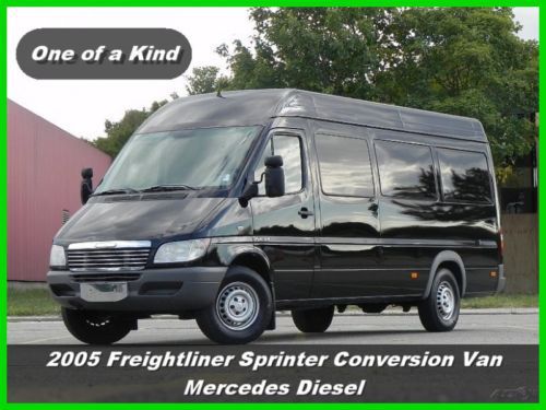 05 freightliner sprinter 2500 hc conversion van rv 2.7l mercedes diesel dodge