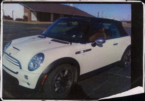 2007 mini cooper s convertible sidewalk edition